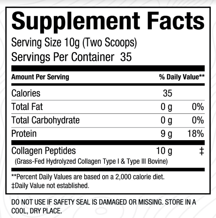 COLLAGEN - Type 1 & 3 Peptides